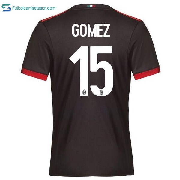 Camiseta Milan 3ª Gomez 2017/18